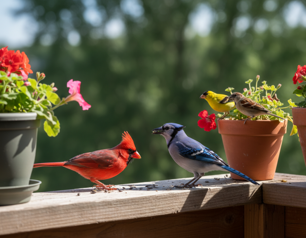 What to Expect During Your First Weeks of Birdwatching From a Small Balcony