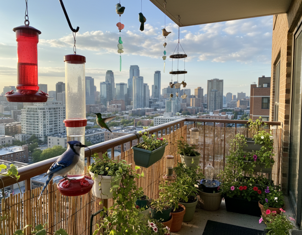 Ways to Reduce Wind Exposure That Makes Birds Avoid High Apartment Balconies