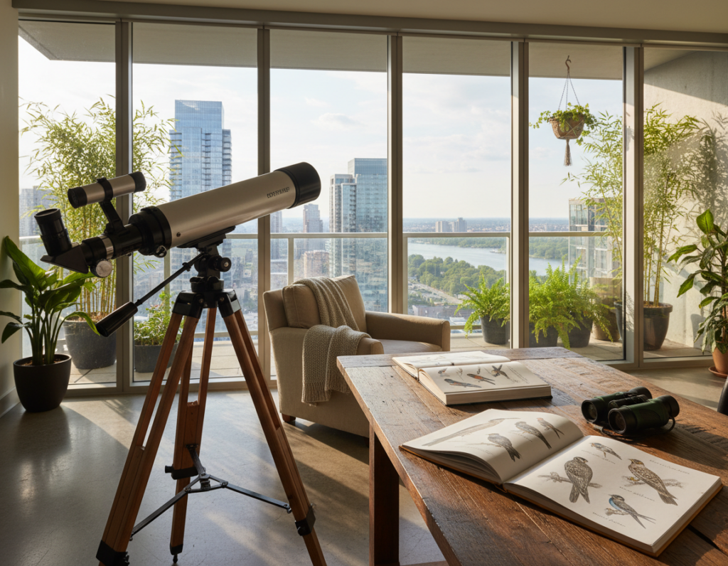 Practical Equipment Setups That Work Well for Birdwatching From High Apartment Floors