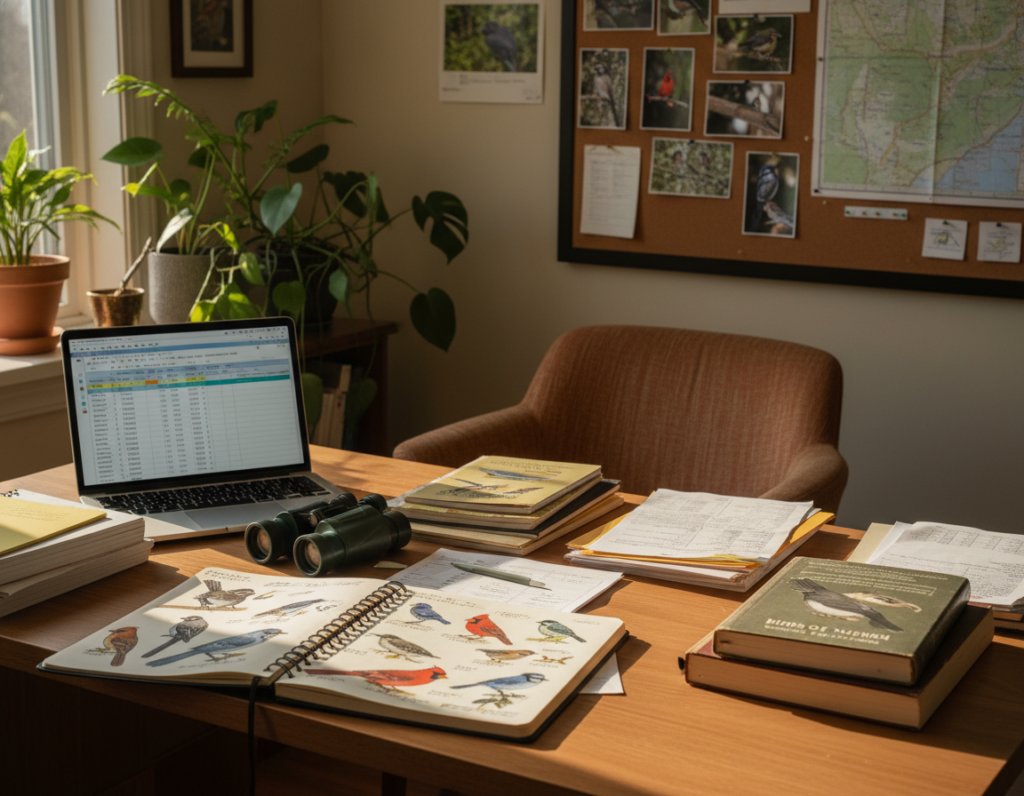 How to Keep Birdwatching Records Organized Without Spending Hours Updating Them